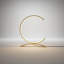 Lampe de table à arche DEL 13 "avec base piédestal minimaliste Crescent-410605174