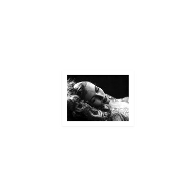 " Close-up Of Veronica Lake Lying Down "