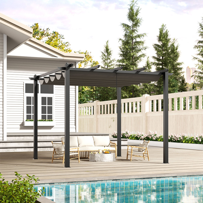 Maysoon 3m x 3m Metal Pergola