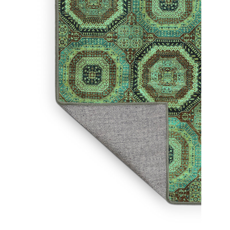 Washable Oriental Indoor Rug, Runner 2' x 5'