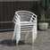 Circi Stacking Patio Dining Armchair with Cushion