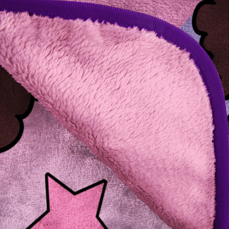 Afro Unicorn Unique, Divine, Magical 62 x 90 Silk Touch Throw Blanket