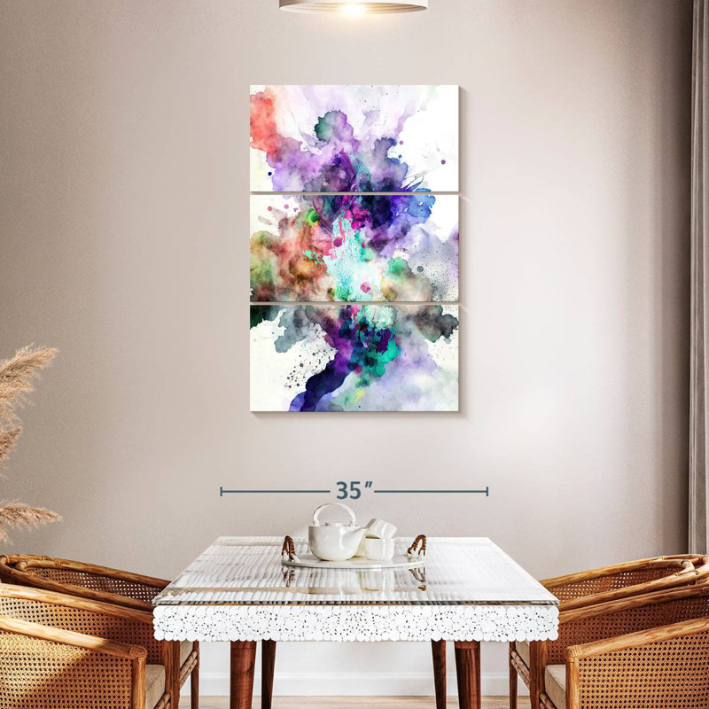 Avery Chromatic Symphony I, 45" H x 28" W