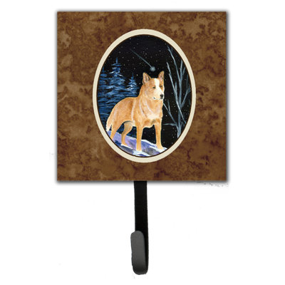 Porte-laisse pour chien et crochet mural starry night australian