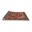 Tapis traditionnel rouge / brun Dimitrios-225196940
