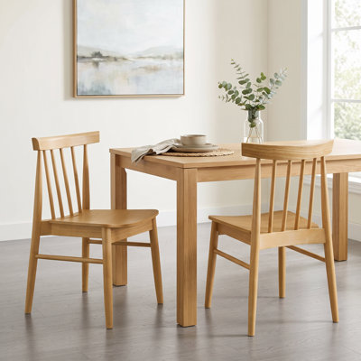 Spindle Back Solid Wood Dining Chair