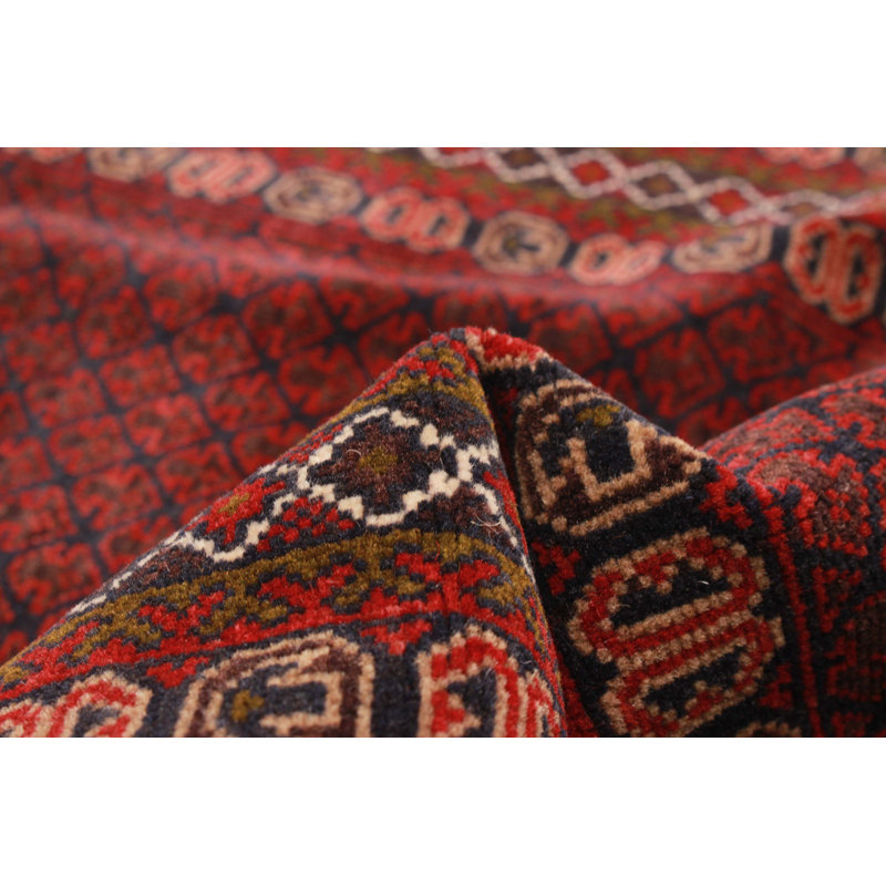 Teimani Burgundy Rug 2'9" x 4'8"