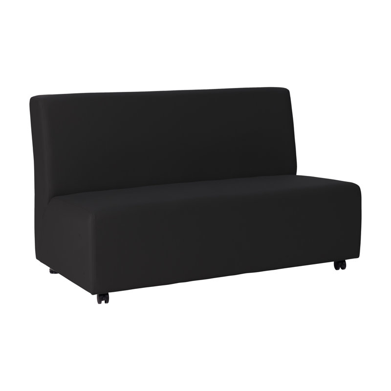 Canapé mobile sans accoudoirs Pro Series, Noir