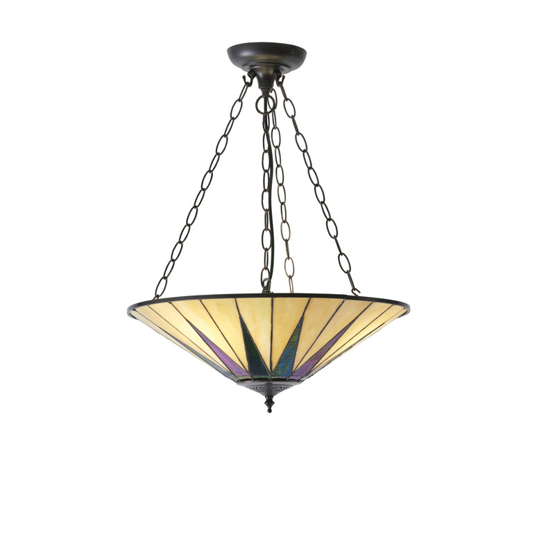 Sylvan 3 - Light Bronze Cone Pendant