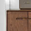 Range-chaussures moderne en bois avec rangement