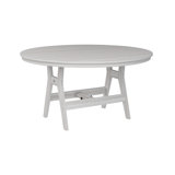 Berlin Gardens Harbor Natural Coastal Grey 48″ Round Bar Table