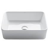 Kraus Elavo Ceramic Rectangular Vessel Bathroom Sink & Reviews | Wayfair