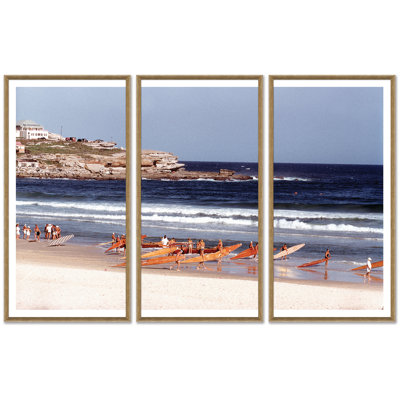 Surfers Are Pictured On Bondi Beach " Surfers Are Pictured On Bondi Beach " by Getty Images 3 - Pieces