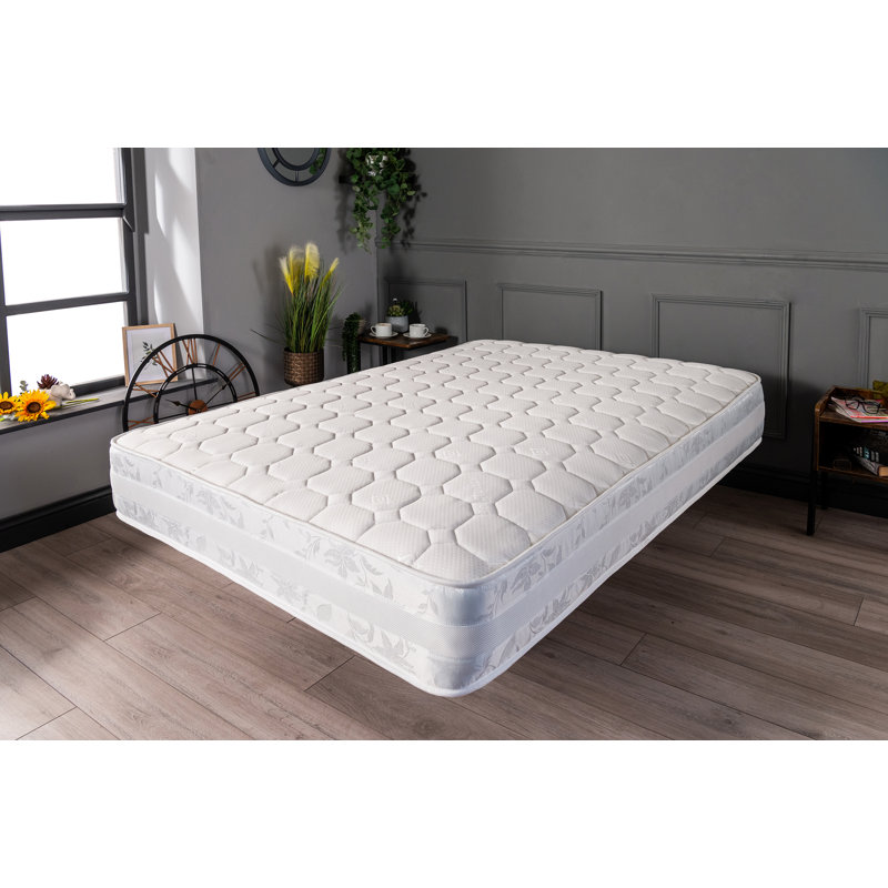 White Noise Open Coil Mattress, Super King (6')