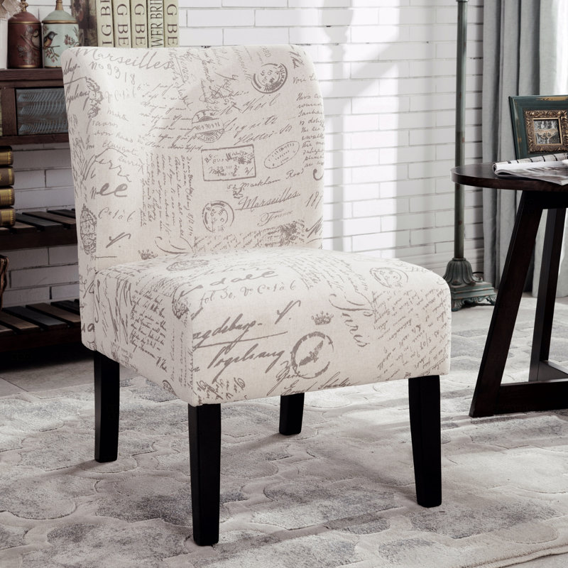 Fabric Armless Contemporary Accent Basic Accent Chair