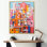 «Theatres Sunrise De Stijl», reproduction d'art sur toile