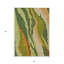 Tapis intérieur lavable abstrait vert 5 pi x 8 pi