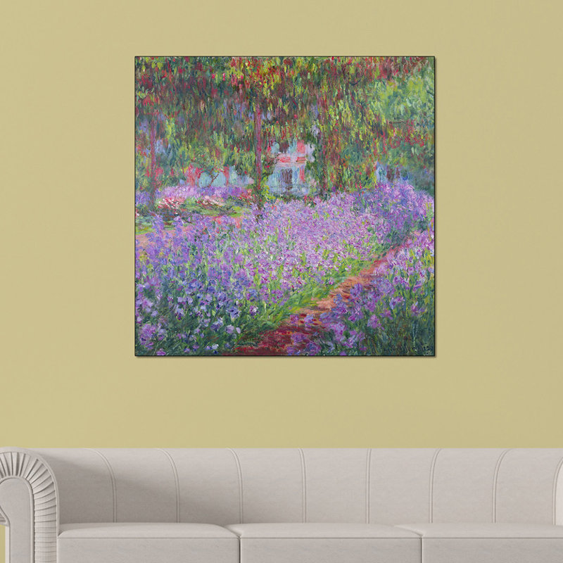 Claude Monet - Wrapped Canvas Painting, 100cm H x 100cm W x 1.8cm D