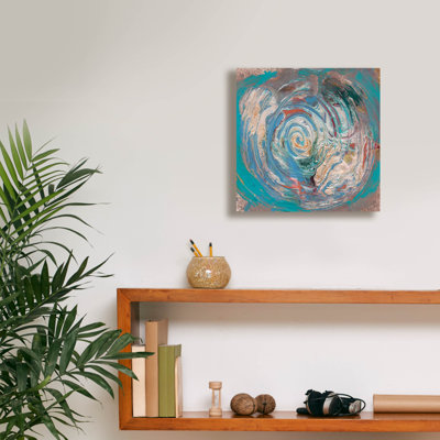 «Space Oddity 2» par Alicia Ludwig, art mural sur toile
