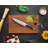 Prime Cook 8 Piece Stainless Steel Knife Block Set