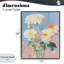 Impressions colorées de chrysanthèmes, giclée encadrée, design par Sissi et Seb-130762019-130762017