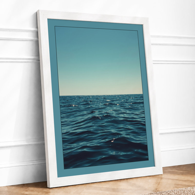 Ocean Horizon Coastal - Print, A3 - 42.0 x 29.7 cm, White