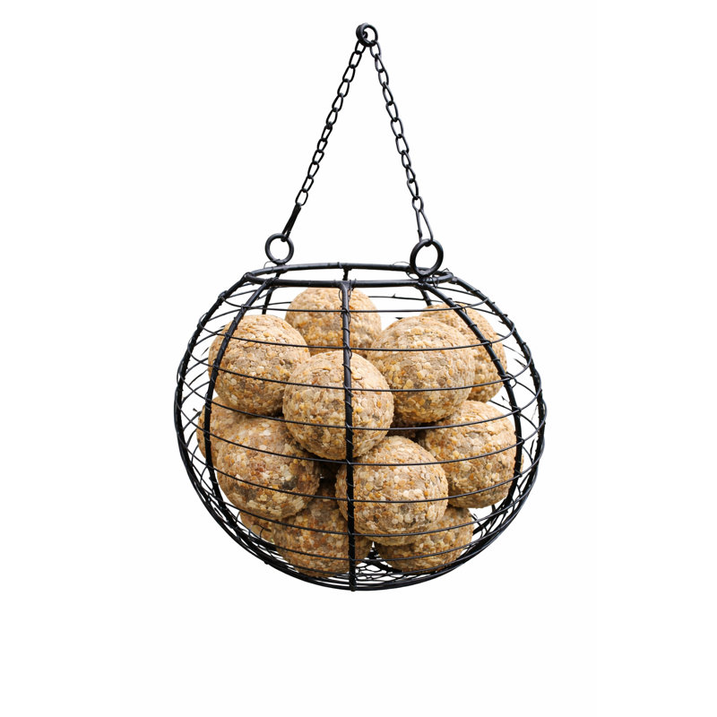 Ethan Metal Hanging Hopper Bird Feeder