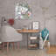 «Magnolia on Light Grey» par Tre Sorelle Studios, reproduction sur toile-23681890