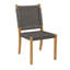 Hudson Teak Patio Dining Side Chair-584620082