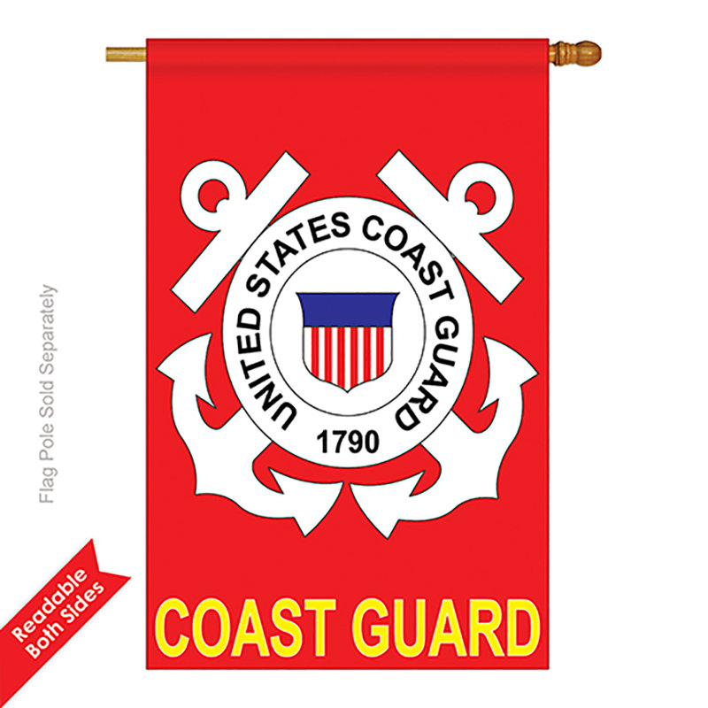 Double Sided 40'' H x 28'' W Polyester House Flag