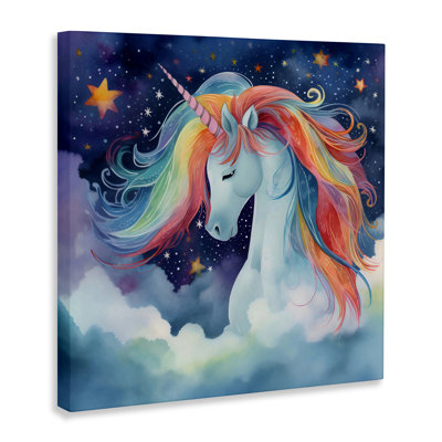 «Rainbow Mane Unicorn in Clouds», conception par Creative Studio
