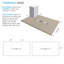 Transolid Trimslate Plus 48-in Zero Threshold Shower Base with Centre Drain-115485175