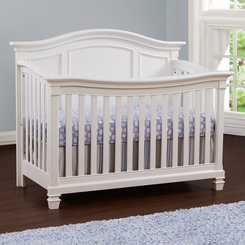 Lit de bébé convertible 4-en-1 Glendale, Blanc