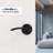 Brook Privacy Door Lever Modern Concealed Design For (Bed & Bath) – Sleek Minimalist Style in Matte Black-114645733