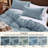 Bedsure Microfiber Duvet Cover Full Size - Prewashed Cotton-Like Extra Soft Bedding Set (Set of 3)-920338777-920338761