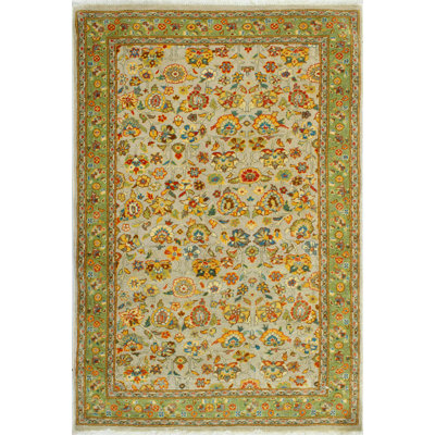 Fine Chobi Ayari Grey Rug