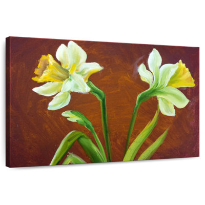 Harnek Narcissus Flowers Painting
