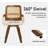 Arias Modern Swivel Faux Leather Home Office Chair-882243841