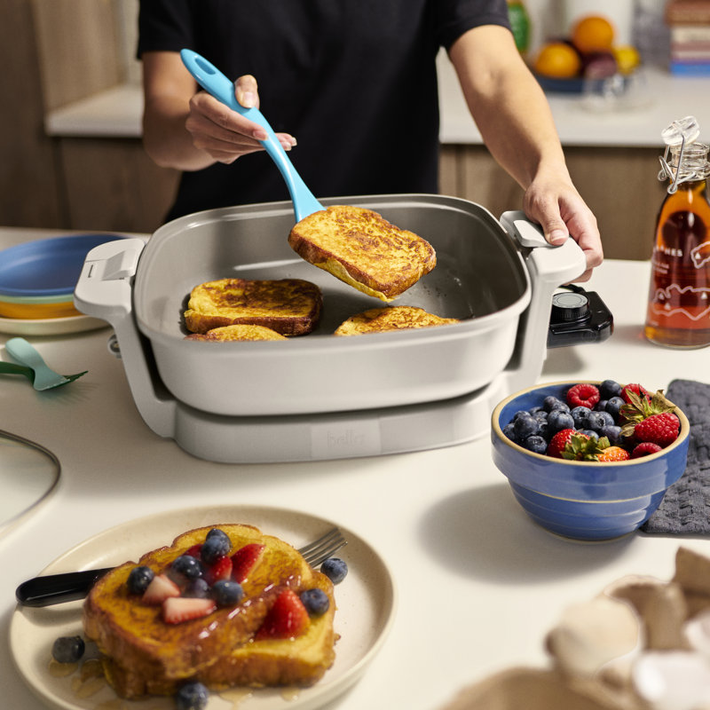 Bella Make And Take Electric Skillet, Oatmilk