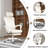 Ergonomic Office Chair With Footrest, Mesh Office Desk Chair With Headrest, High Back Computer Chair With Adjustable Lumbar Support For Home Office Study Room Bedroom-1111771669-1111771666