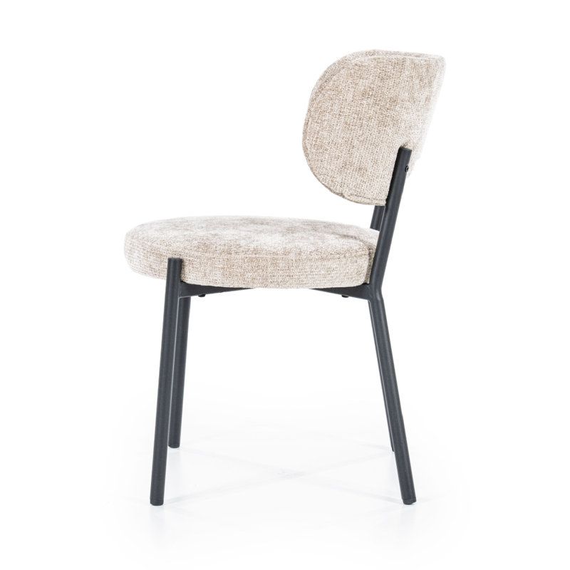 Oasis Upholstered Dining Chair, Taupe