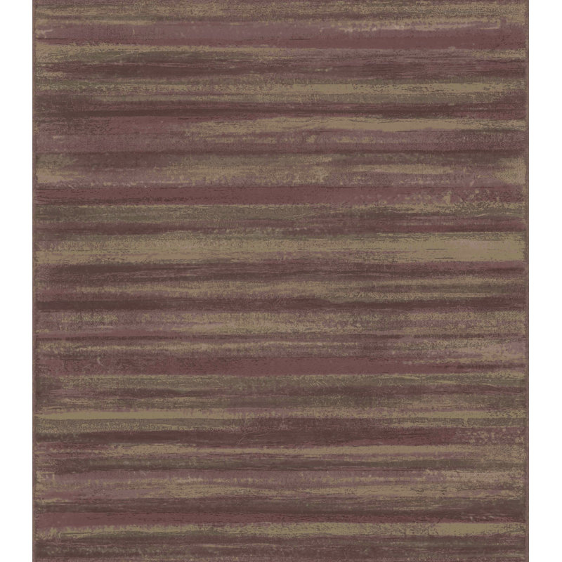 Pemberville 306.32m x 53cm Textured Wallpaper Roll, Red