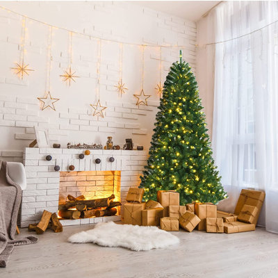 5.91' H Lighted Artificial Christmas Tree