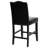 Pu Leather Upholstered Wooden Counter Height Bar Stools With Nailheads And Rubber Wood Legs For Home Kitchen And Restaurant-1083905561
