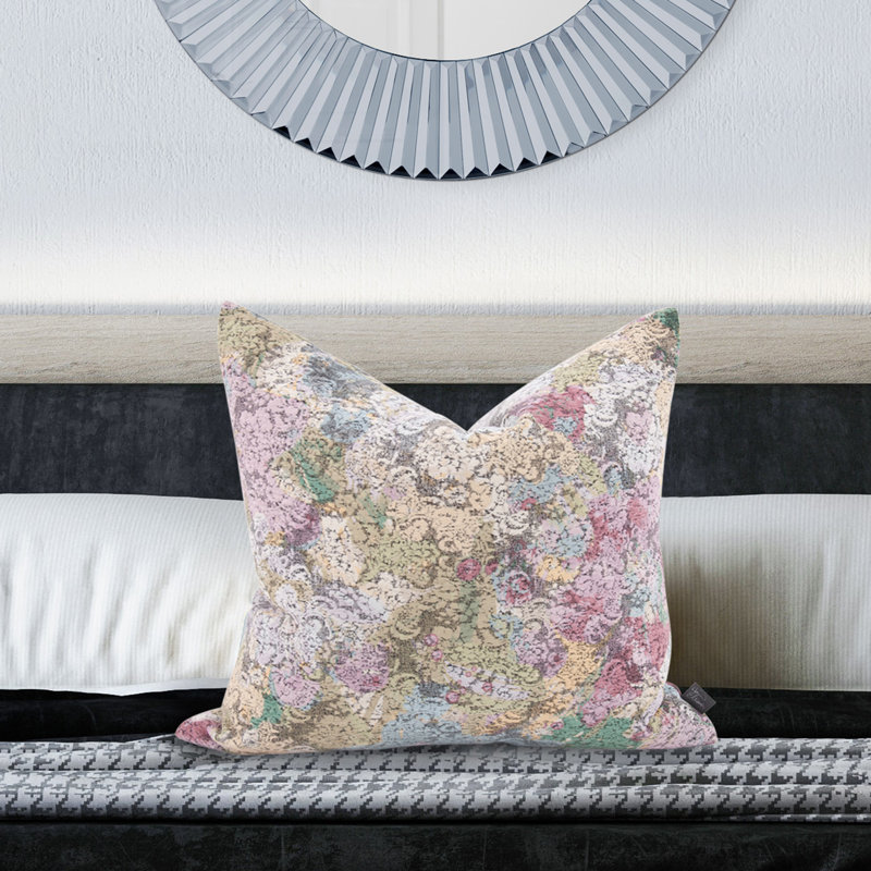 Coussin décoratif carré & insert, H 20 po x l 20 po