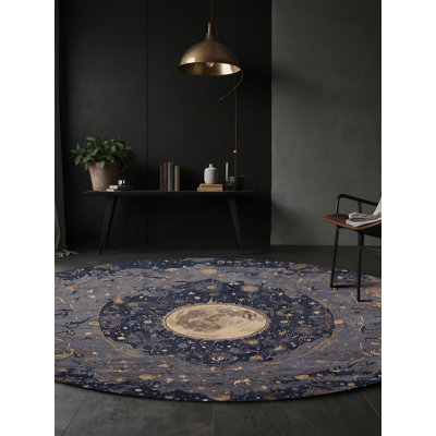 Machine Washable Black Area Rug