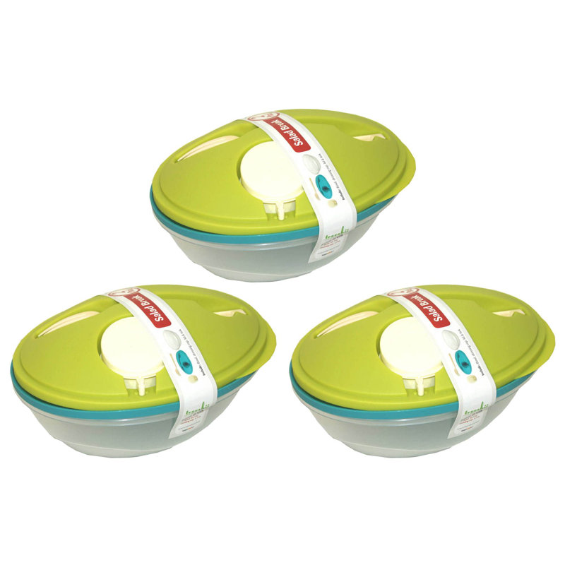 Food Storage - Set of 3 Containers and 3 Lids
