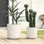 Ensemble de pots à fleurs ronds 2 pièces Amilliana-106894971