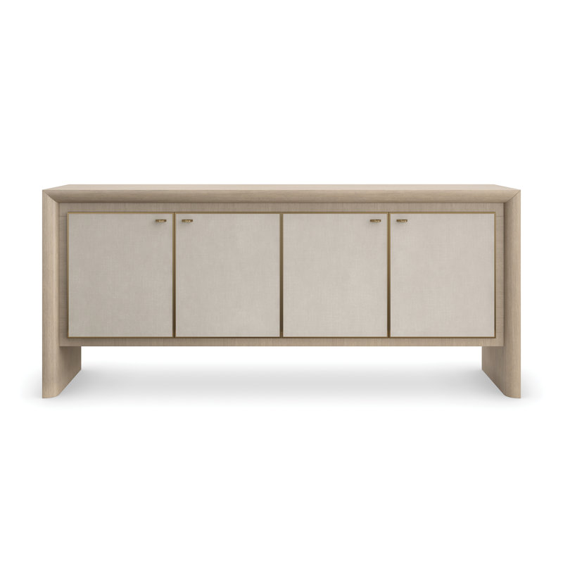 Unity 78'' W Solid Wood Credenza