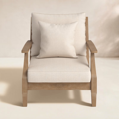 Samya Eucalyptus Patio Lounge Chair